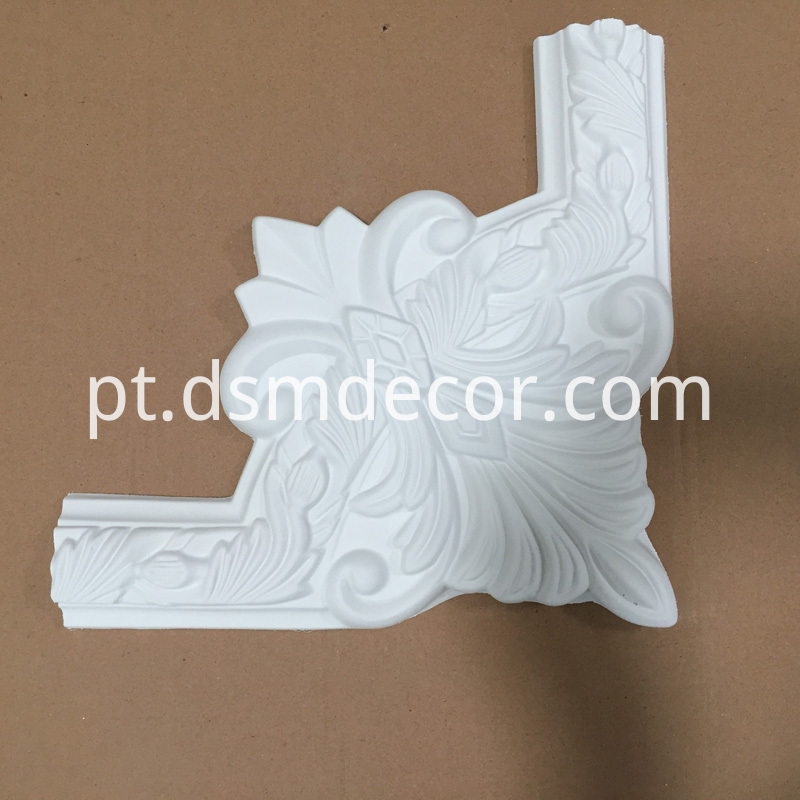 Blocos de canto para moldagem por coroa Crown Moulding Corner Blocks